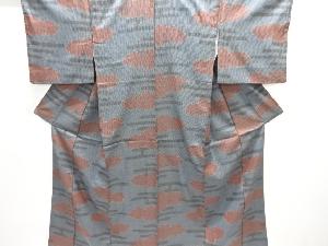 雲にヱ霞模様織り出し西陣お召着物